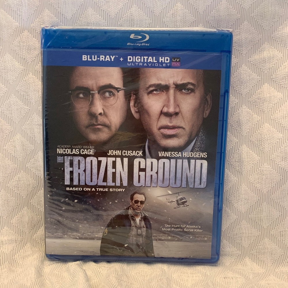 Sealed New Blu-Ray Digital HD The Frozen Ground Movie Nicolas Cage